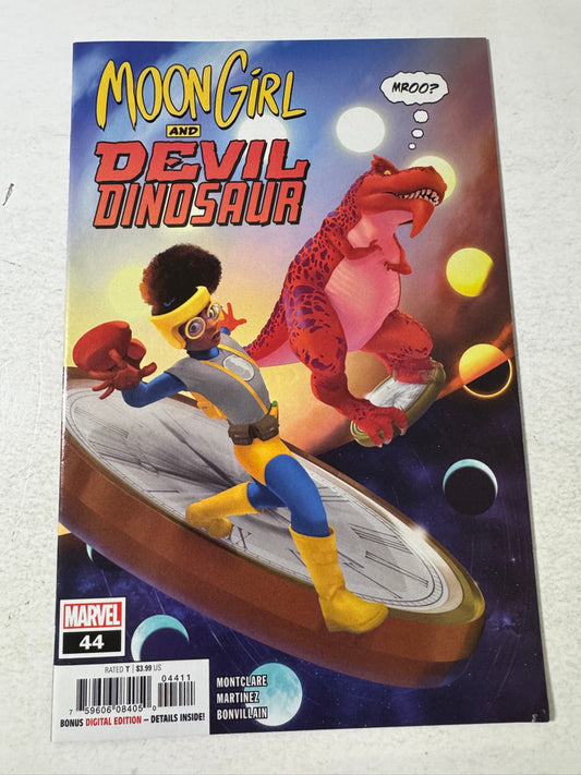 MOON GIRL AND DEVIL DINOSAUR #44 VF+