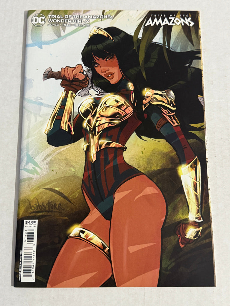 TRIAL OF THE AMAZONS WONDER GIRL #2 NM Babs Tarr Variant