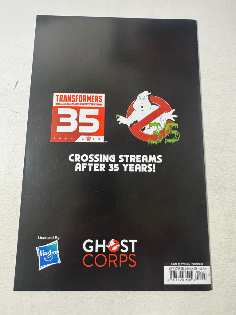 TRANSFORMERS GHOSTBUSTERS #2 NM- Variant