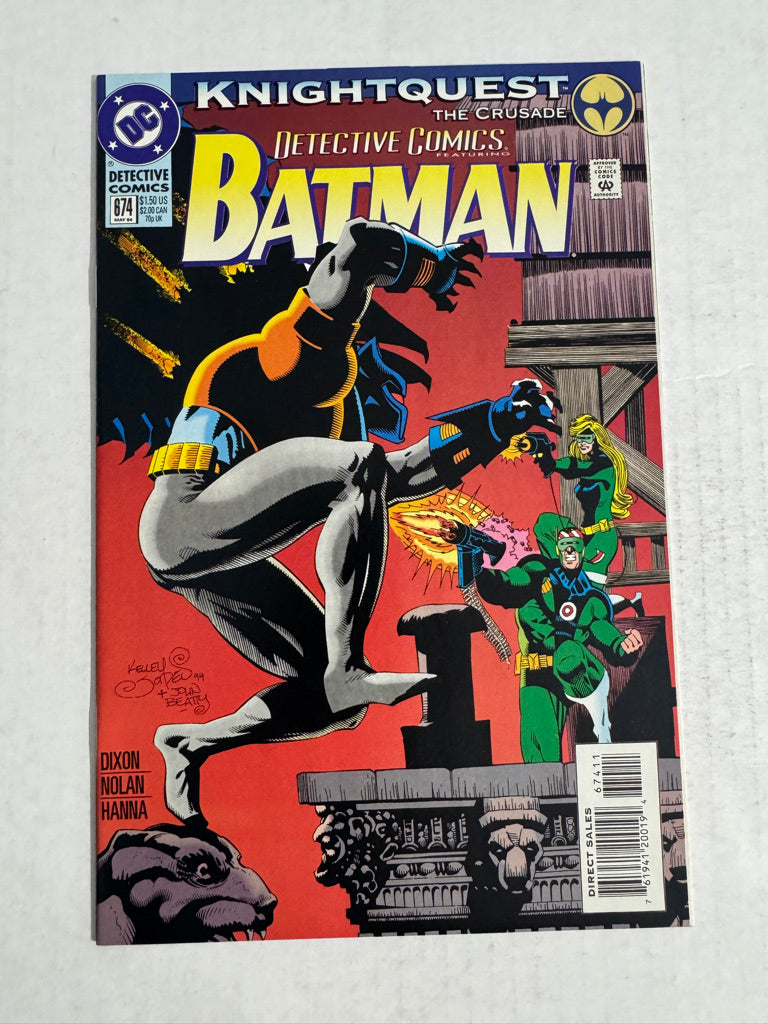 DETECTIVE COMICS #674 NM Kelley Jones Cover