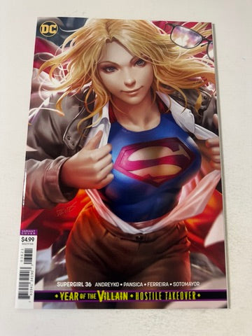 SUPERGIRL #36 Vol 7 NM Derrick Chew Variant