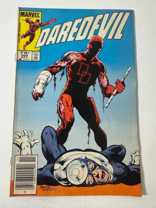 DAREDEVIl #200 FN CANADIAN PRICE VARIANT John Byrne Cover