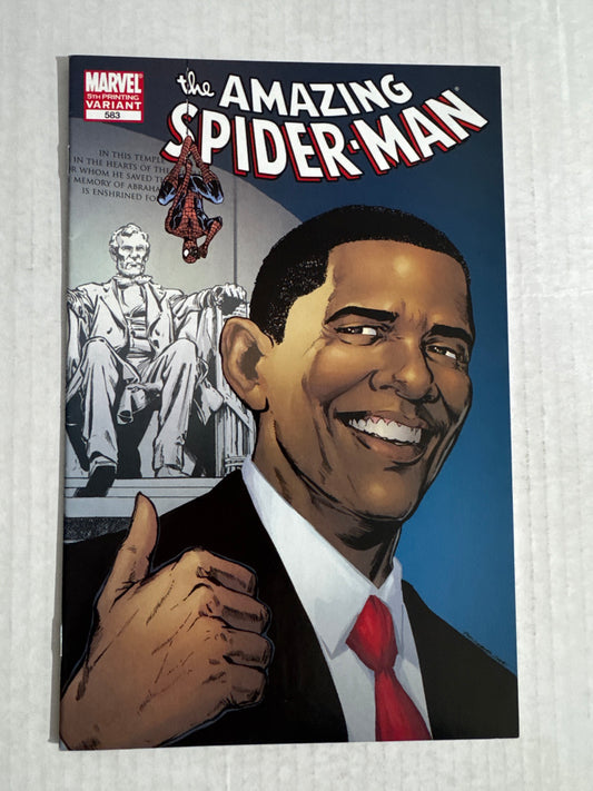 AMAZING SPIDER-MAN #583 VF/NM 5th Print Phil Jimenez Variant