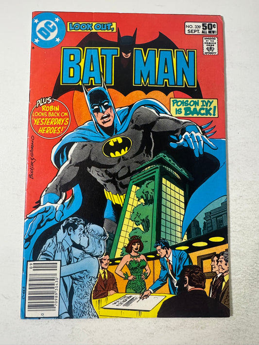 BATMAN #339 VG+ NEWSSTAND