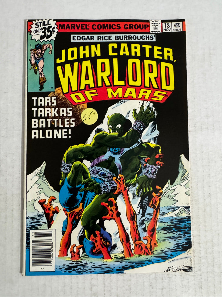 JOHN CARTER WARLORD OF MARS #18 VF Frank Miller Cover