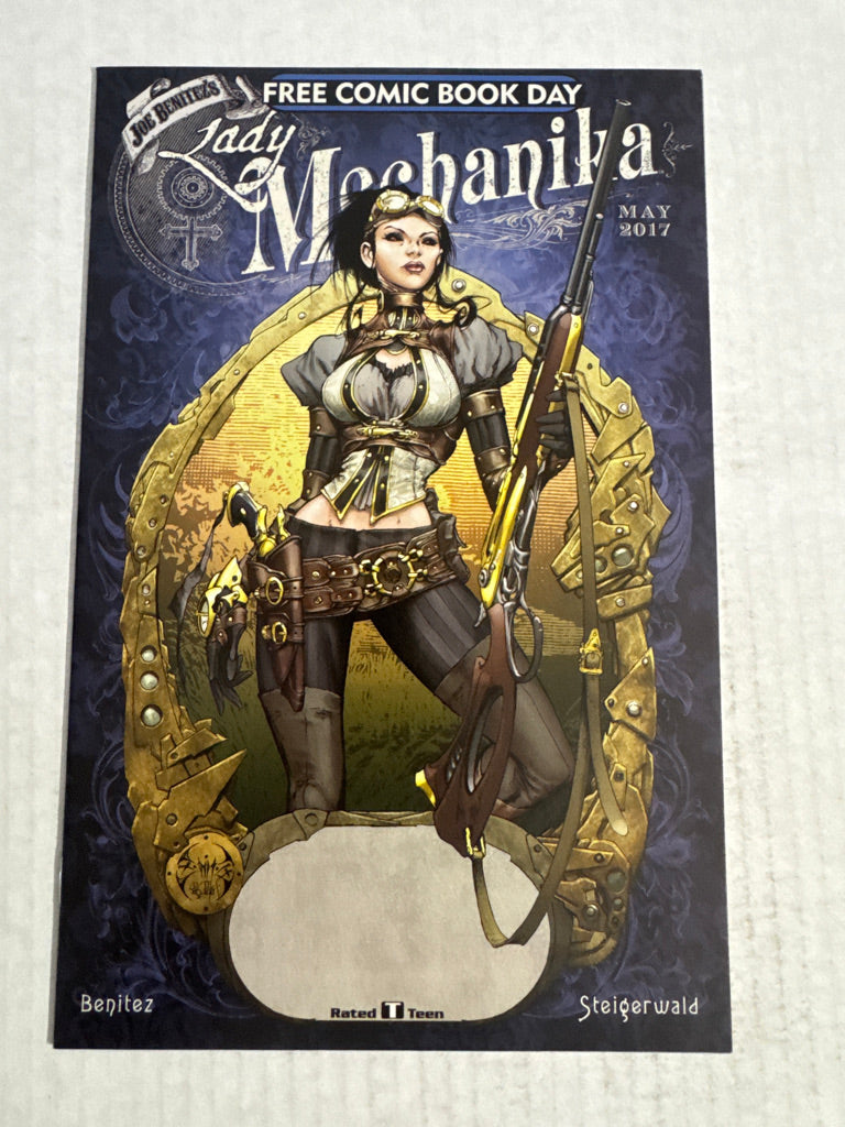 LADY MECHANIKA #1 NM Joe Benitez FCBD Variant