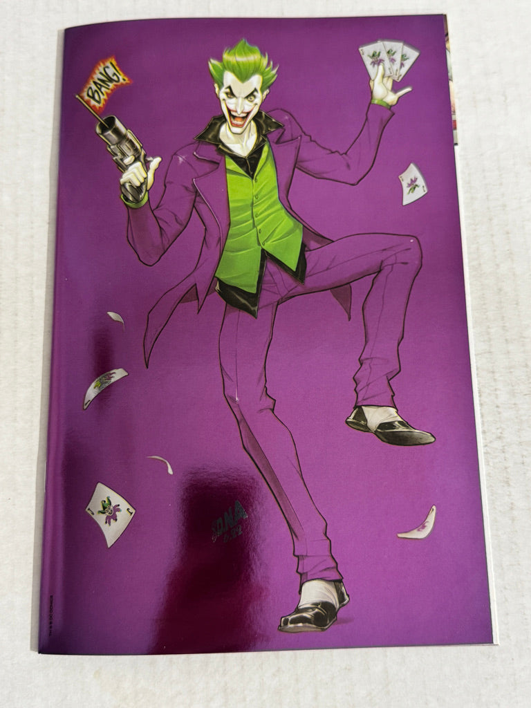 JOKER The Man Who Stopped Laughing #1 NM David Nakayama Foil Variant