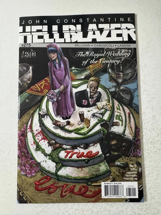 HELLBLAZER #275 NM- Simon Bisley Cover