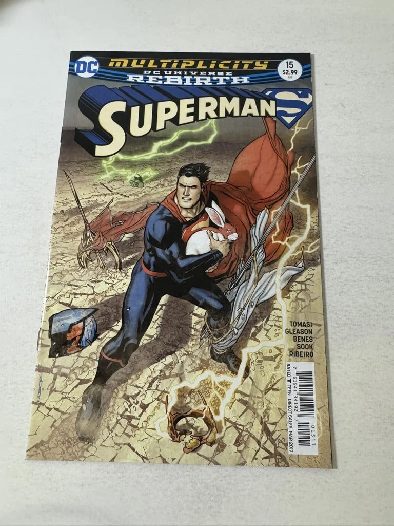 SUPERMAN #15 Vol 4 NM Ryan Sook Cover
