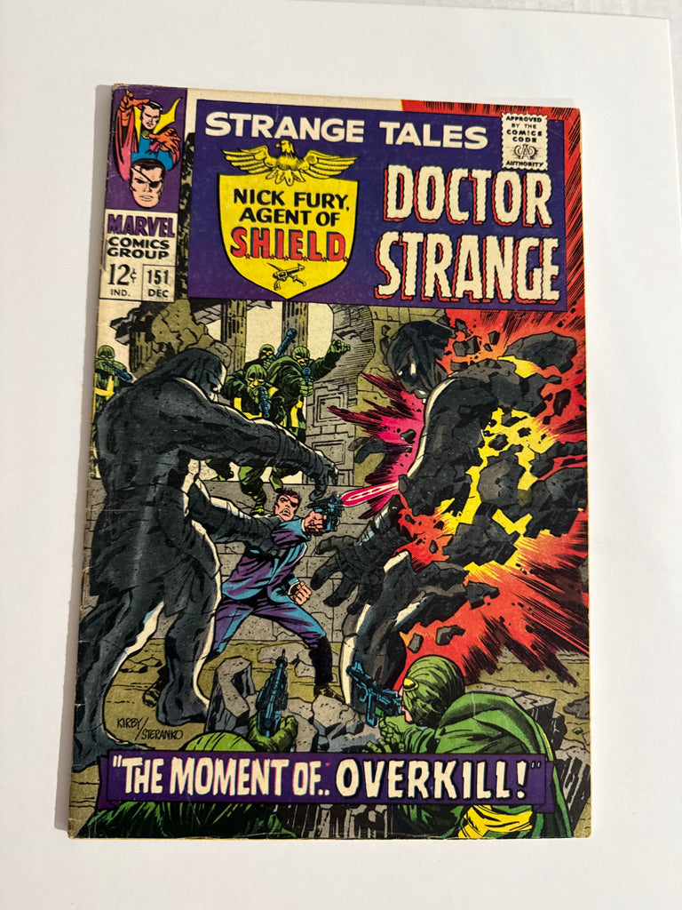 STRANGE TALES #151 VG+ Jim Steranko & Jack Kiby Cover