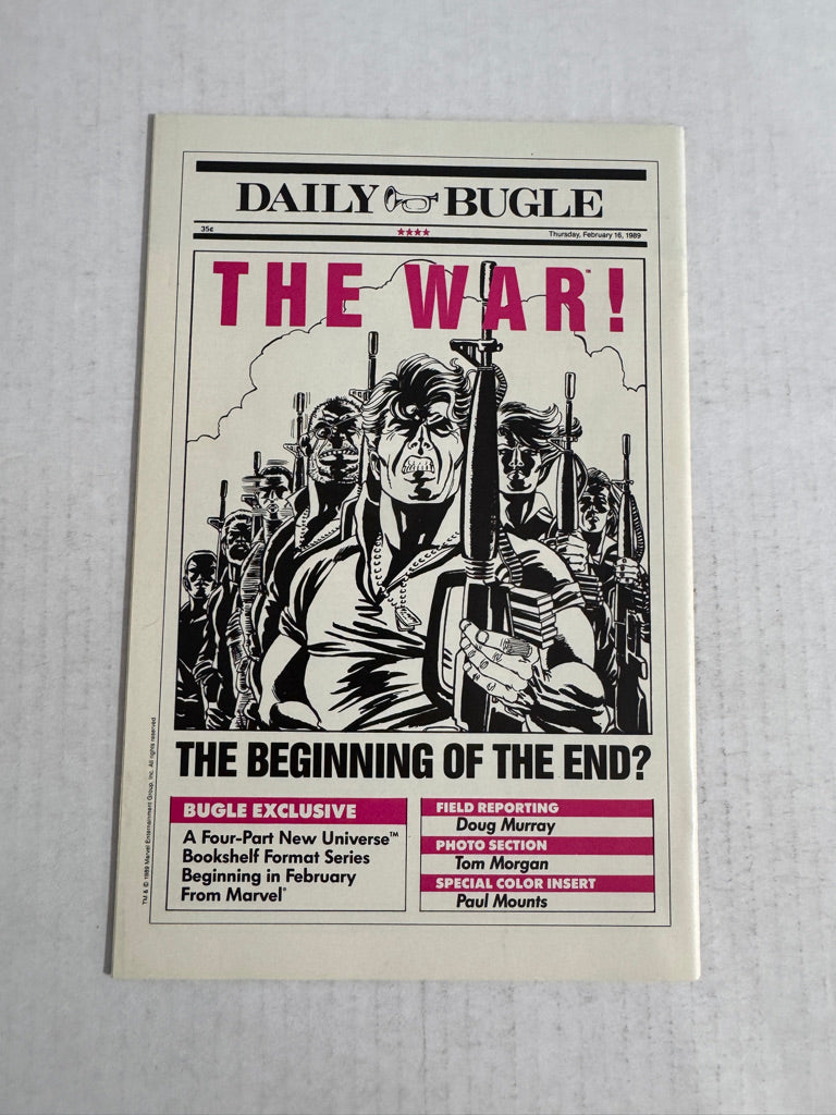 PUNISHER WAR JOURNAL #6 NM Jim Lee Cover