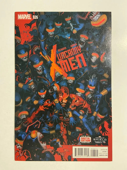 UNCANNY X-MEN #26 Vol 3 NM Chris Bachalo Cover