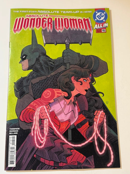 ABSOLUTE WONDER WOMAN #15 NM 2nd Print Variant