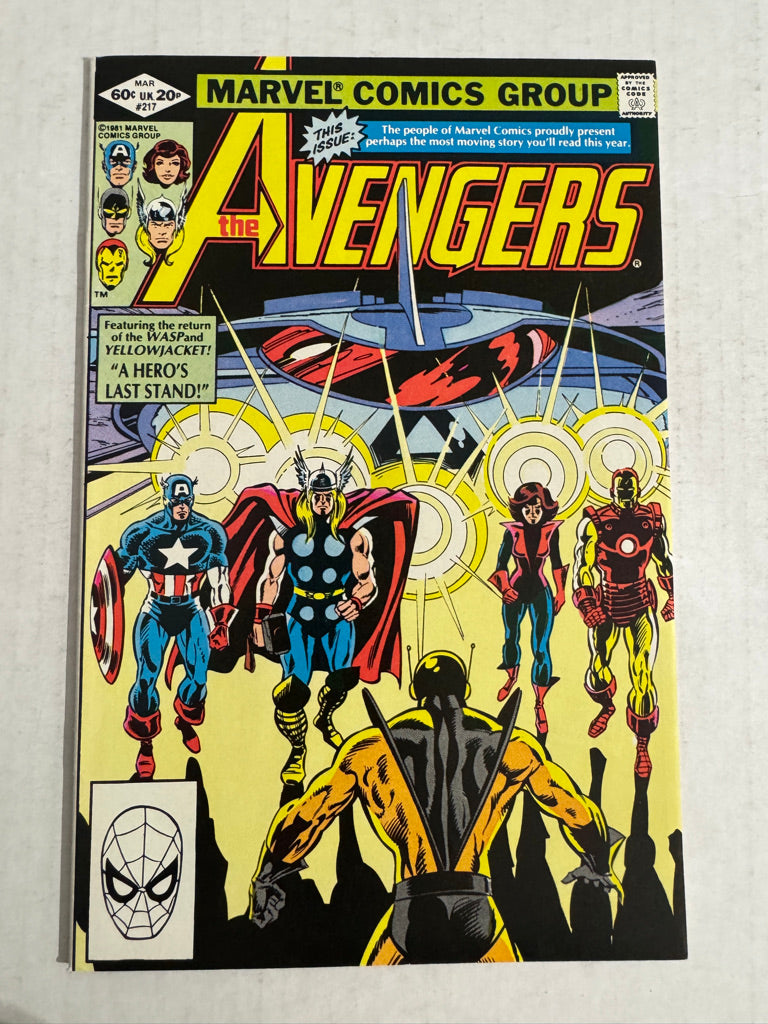 AVENGERS #217