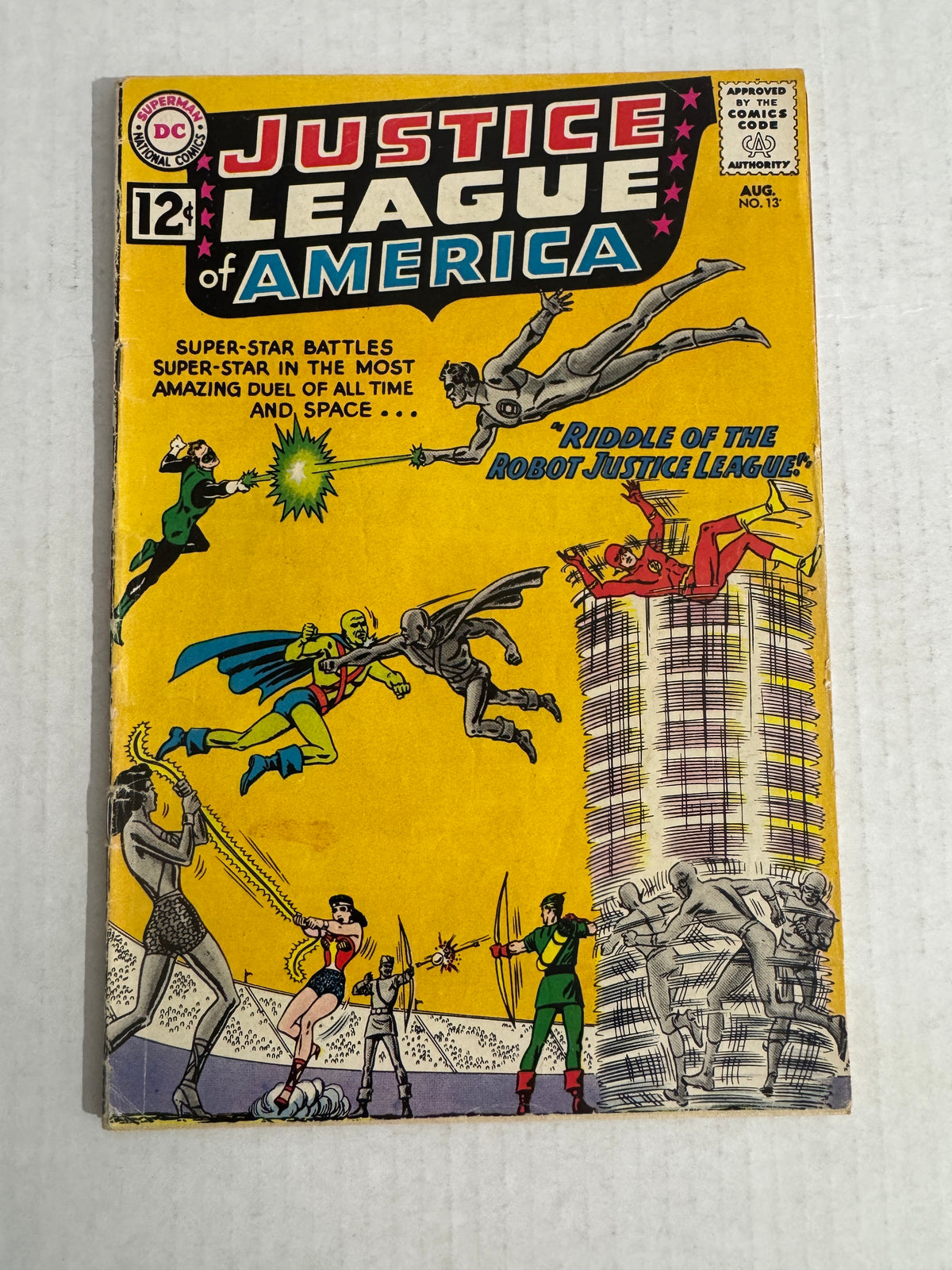 JUSTICE LEAGUE OF AMERICA #13 VG