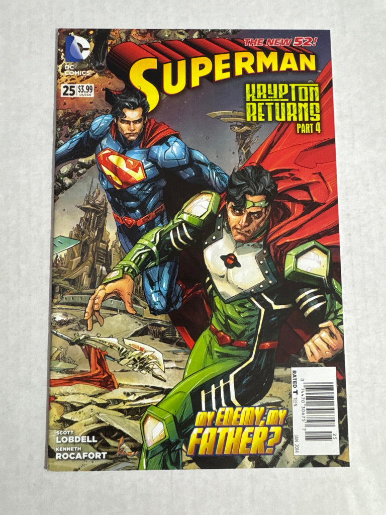 SUPERMAN #25 Vol 3 VF/NM NEWSSTAND