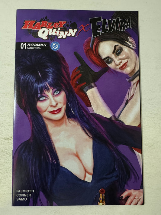 HARLEY QUINN X ELVIRA #1 NM Mark Spears E Variant