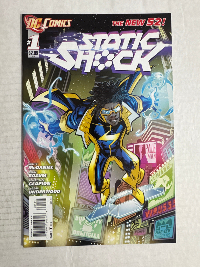 STATIC SHOCK #1 NM-