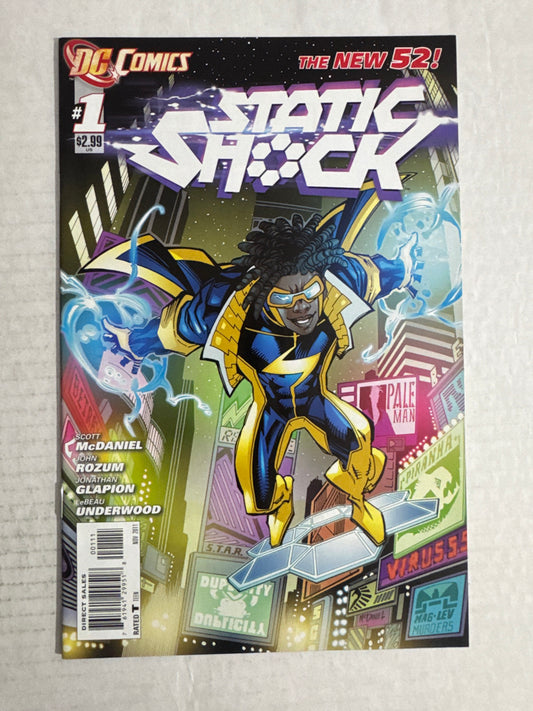 STATIC SHOCK #1 NM-