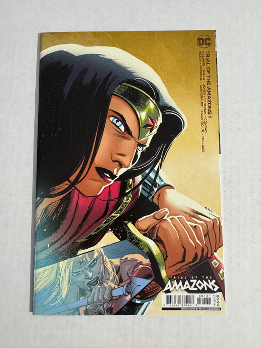 TRIAL OF THE AMAZONS #1 NM 1:25 Rafael Albuquerque Variant