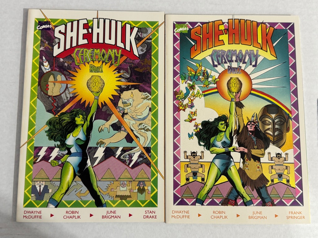 SHE-HULK CEREMONY #1-2 NM- SET