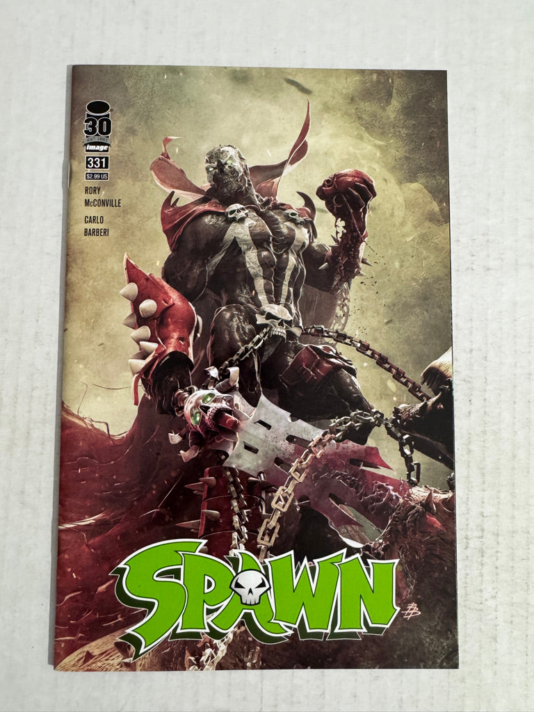 SPAWN #331 NM Bjorn Barends Cover