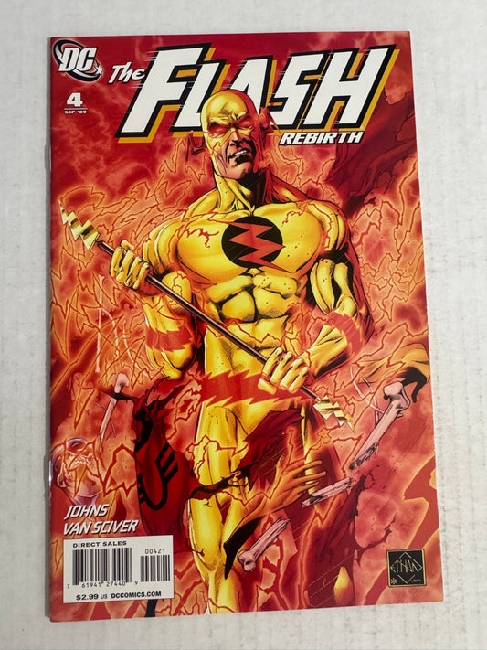 FLASH REBIRTH #4 NM 1:25 Ethan Van Sciver Variant