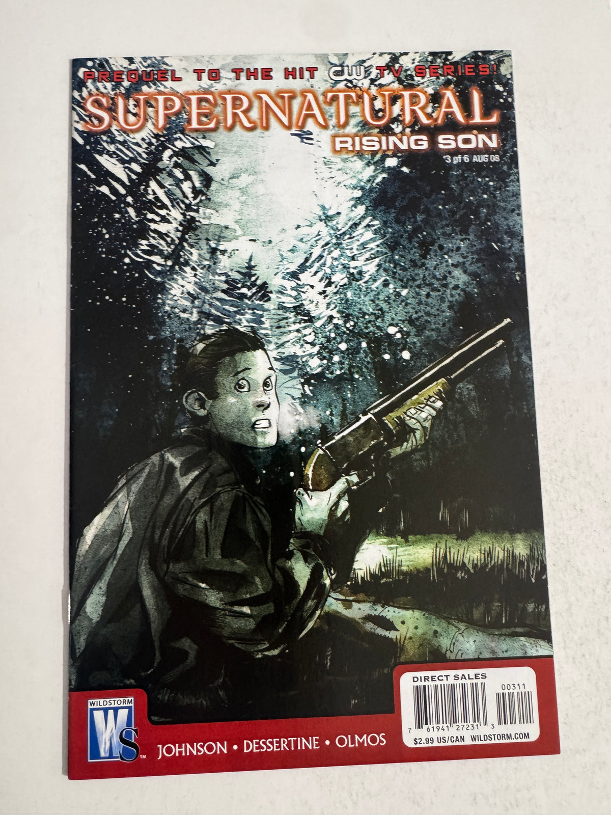 SUPERNATURAL Rising Son #3 VF+ Dustin Nguyen Cover