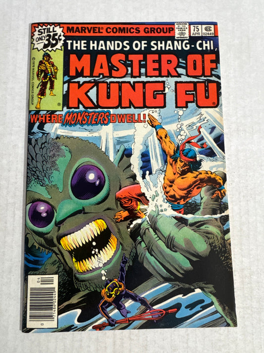 MASTER OF KUNG FU #75 VF/NM Mike Zeck Cover