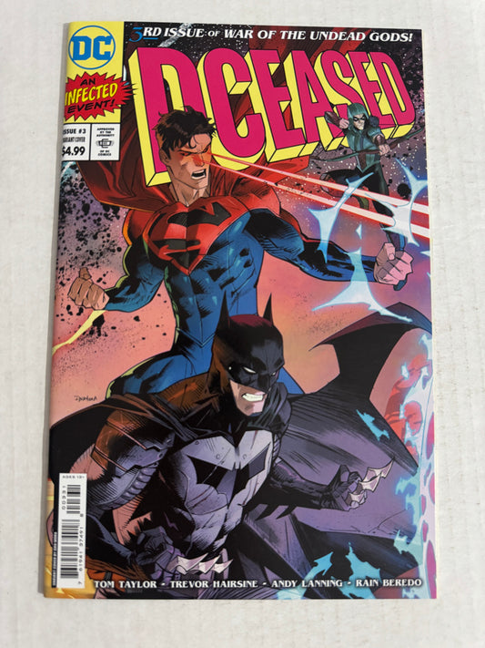 DCEASED War of The Undead Gods #3 NM Dan Mora Connecting Variant