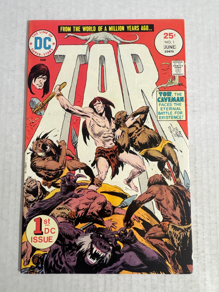 TOR #1 VF/NM Joe Kubert Cover