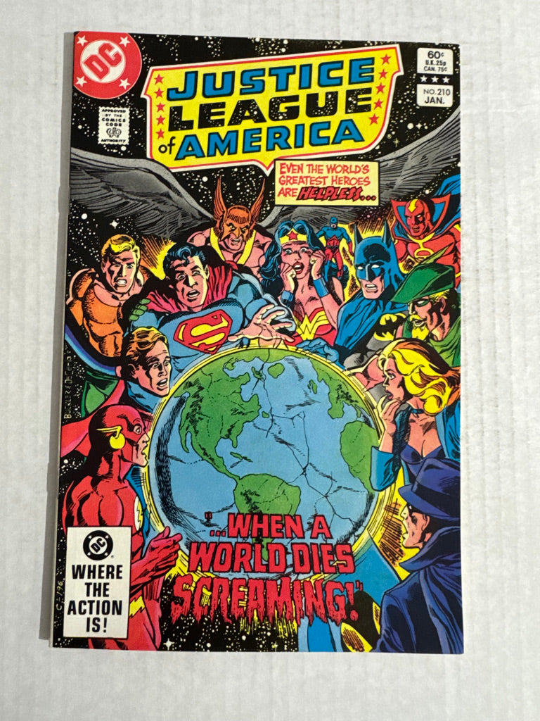 JUSTICE LEAGUE OF AMERICA #210 NM