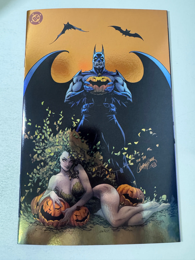 BATMAN THE LONG HALLOWEEN LAST HALLOWEEN #5 NM Virgin Foil J Scott Campbell Variant