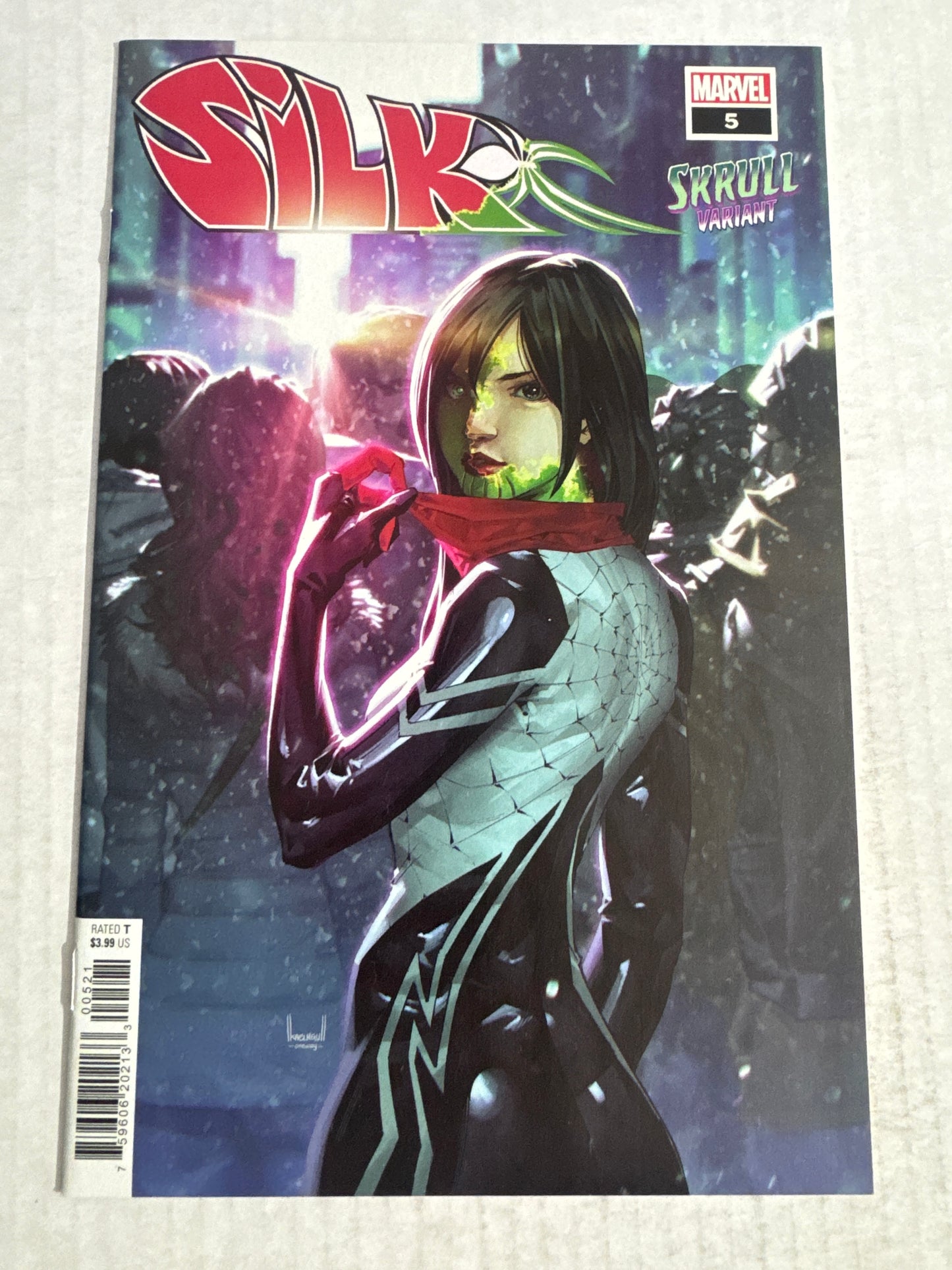 SILK #5 Vol 4 NM Kael Gnu Skrull Variant