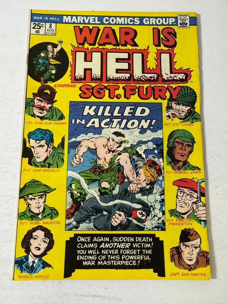 WAR IS HELL #8 VF+