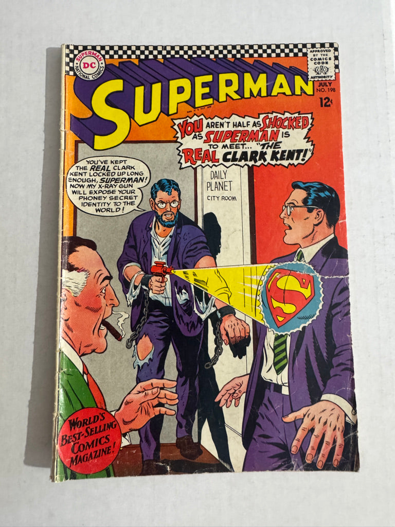 SUPERMAN #198 GD