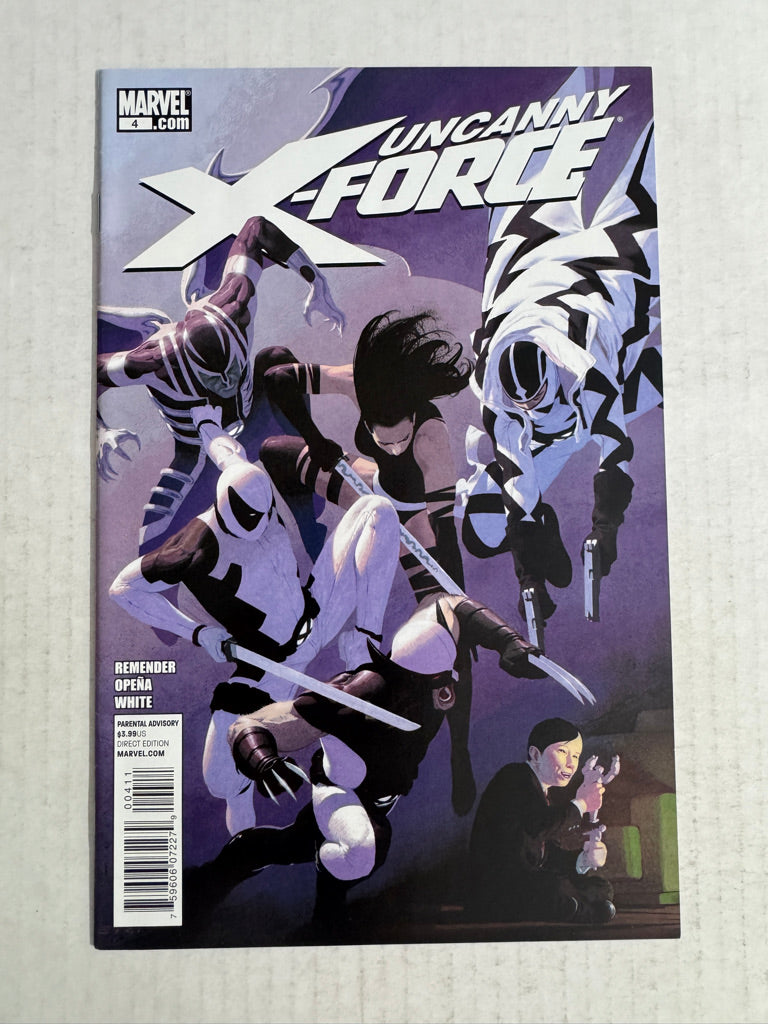 UNCANNY X-FORCE #4 NM- Esad Ribic Cover