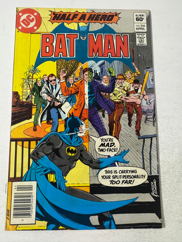 BATMAN #346 FN NEWSSTAND