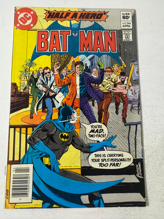 BATMAN #346 FN NEWSSTAND