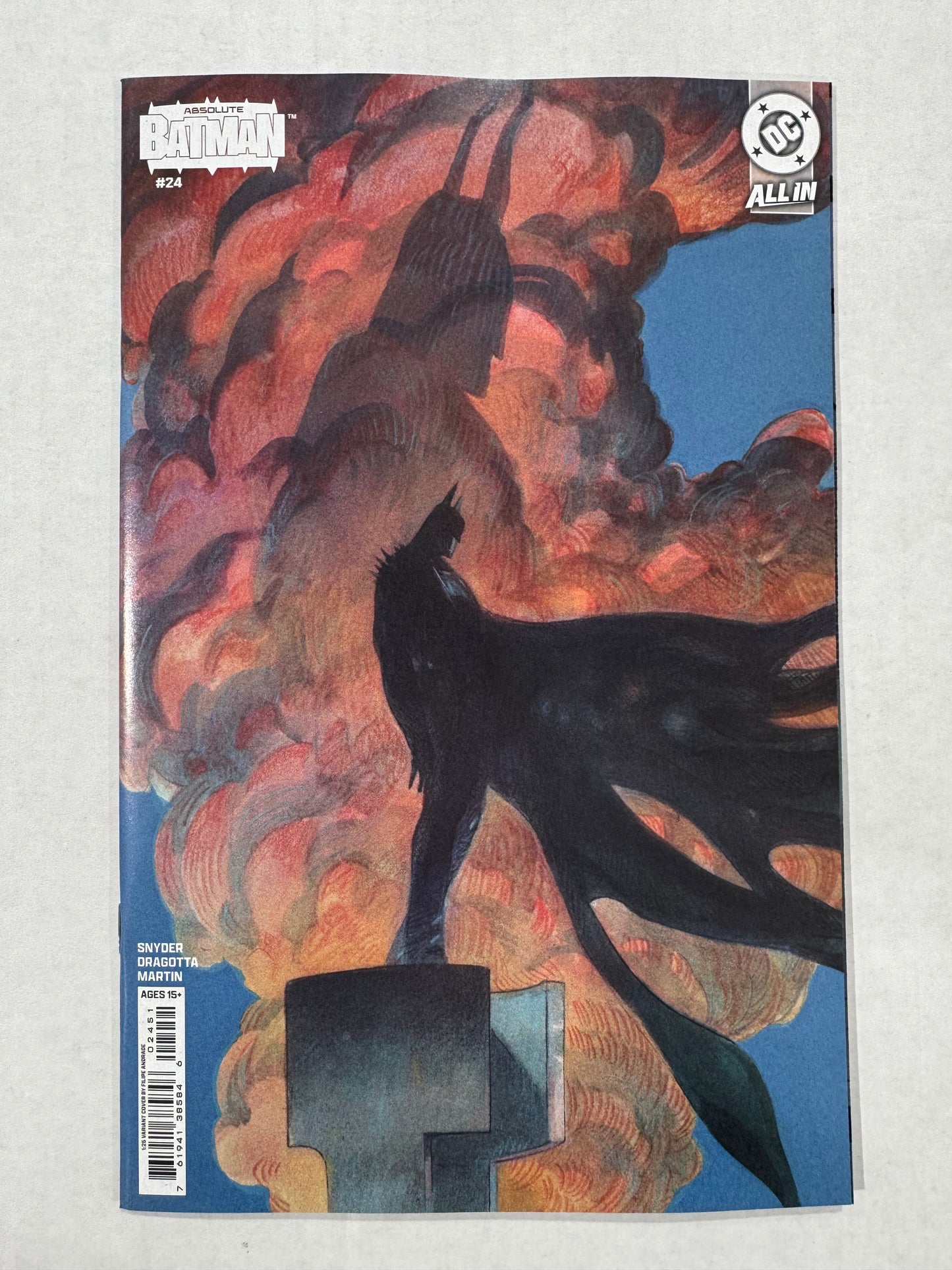 ABSOLUTE BATMAN #24 NM Cover E 1:25 Filipe Andrade Variant