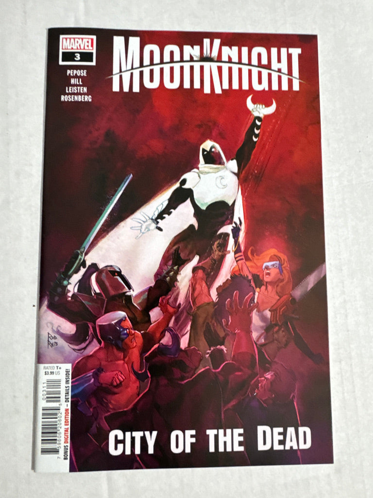 MOON KNIGHT CITY OF THE DEAD #3 NM-