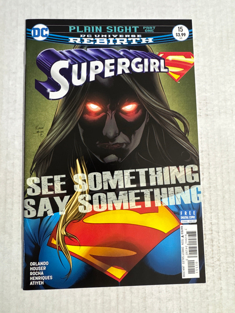 SUPERGIRL #15 Vol 7 NM