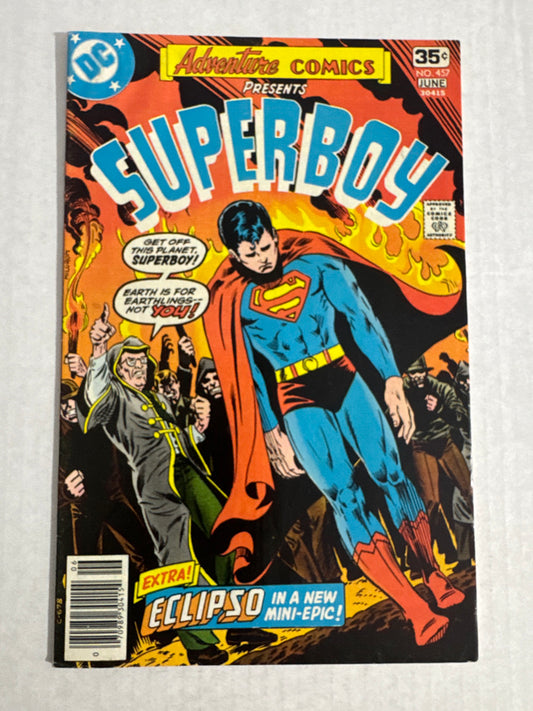 ADVENTURE COMICS #457 VG