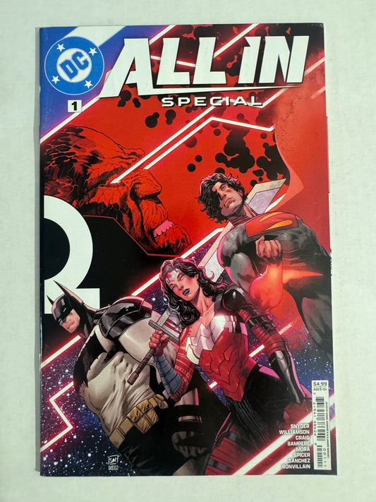 DC ALL-IN SPECIAL #1 VF/NM 1ST APPEARANCE