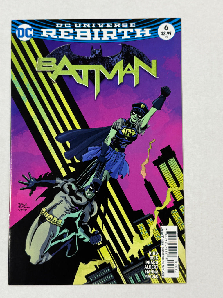 BATMAN #6 Vol 3 NM- Tim Sale Variant