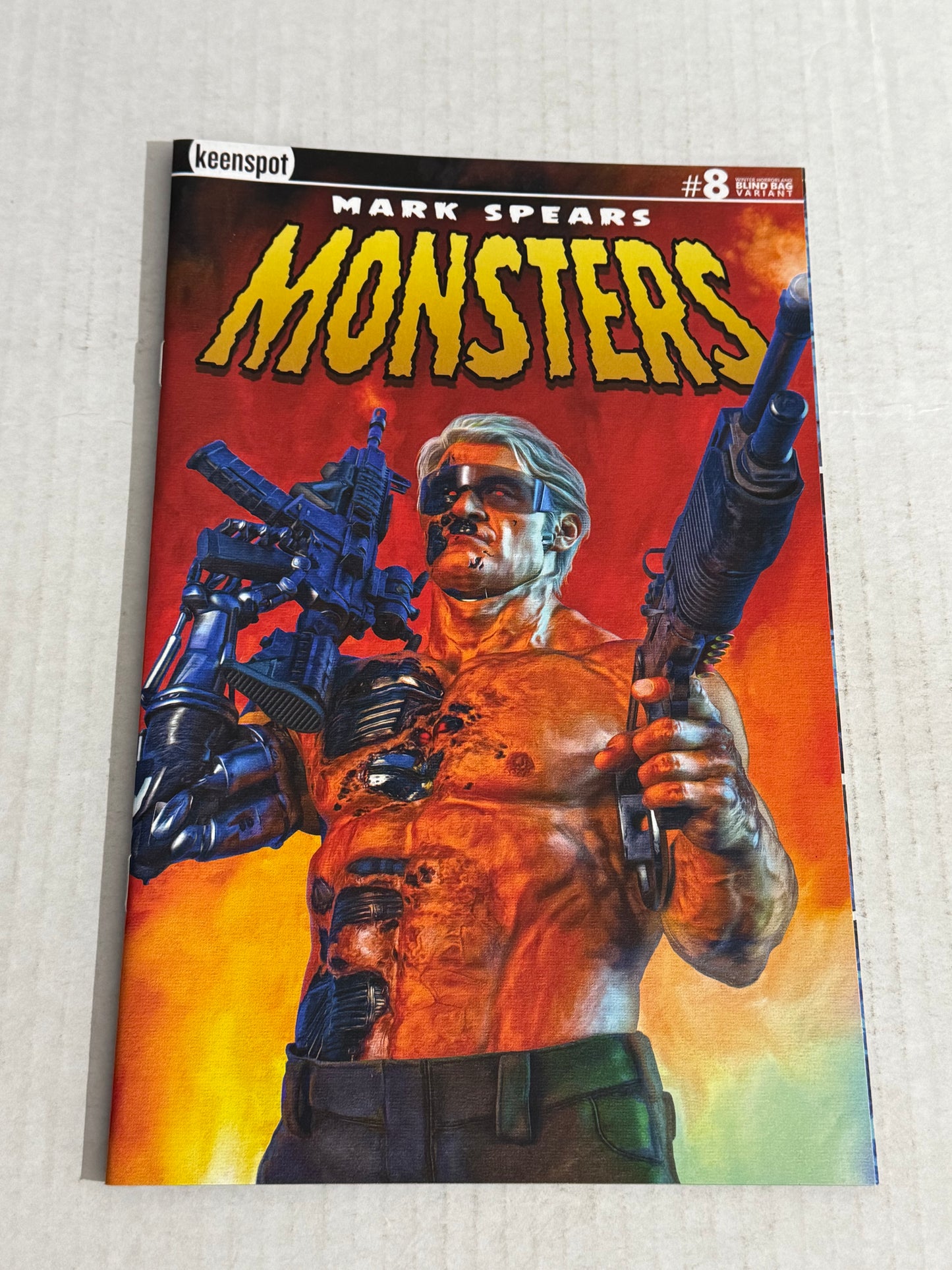MARK SPEARS MONSTERS #8 NM A09 Variant