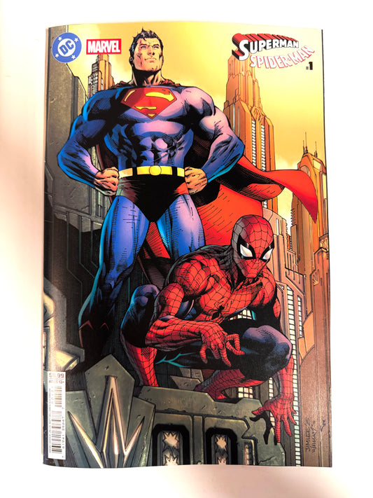 Superman / Spider-Man #1 NM Cover B Jim Lee Variant