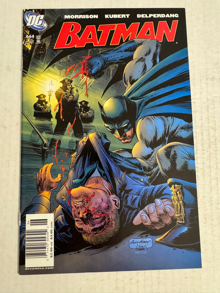 BATMAN #664 NM- Andy Kubert Cover NEWSSTAND