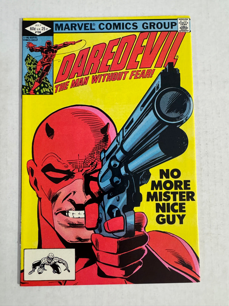 DAREDEVIL #184 NM Frank Miller Cover