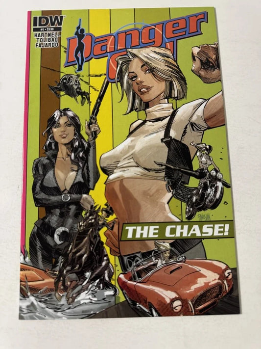 DANGER GIRL The Chase #1 VF+ Dan Panosian Cover